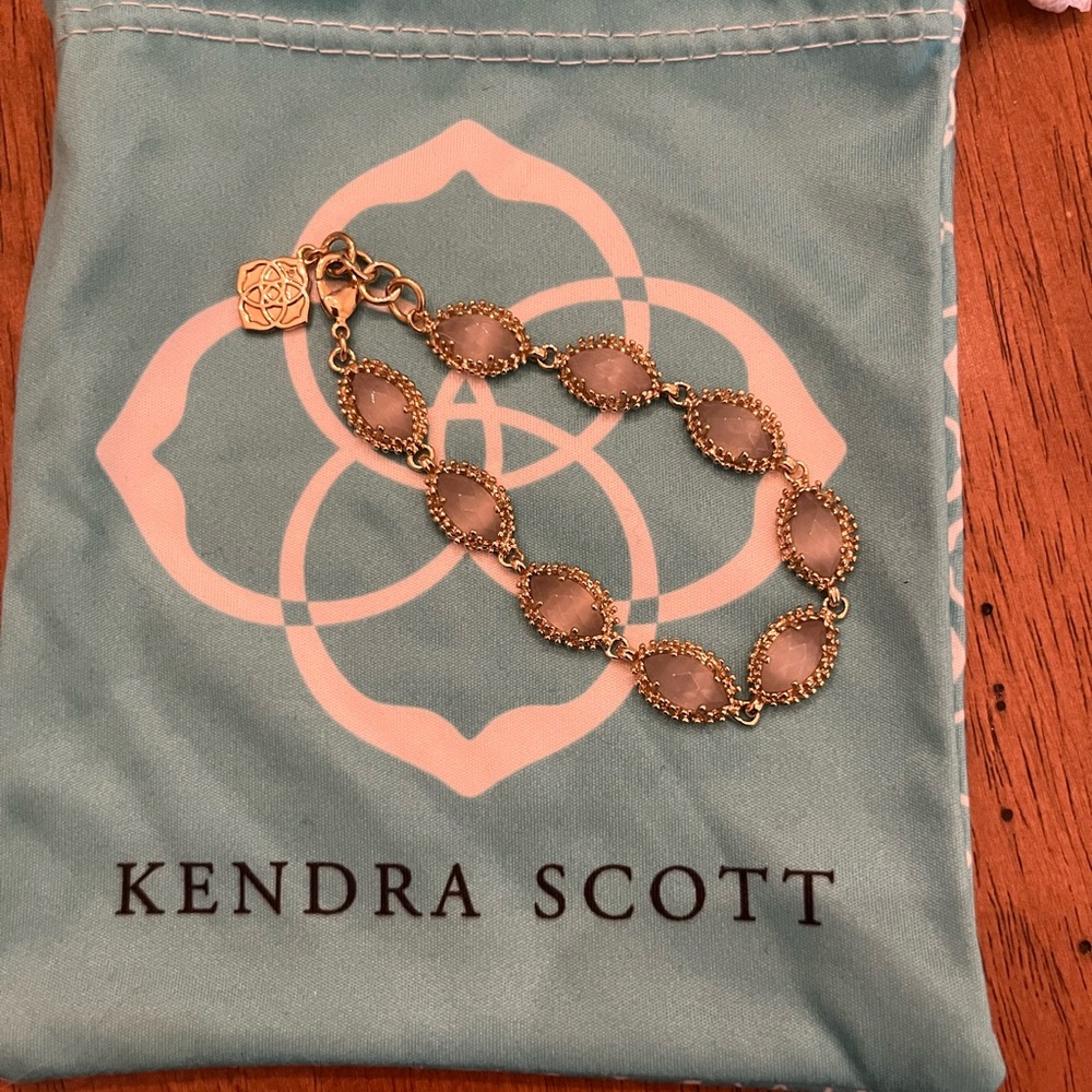 Kendra Scott Color Bar Gray Bracelet